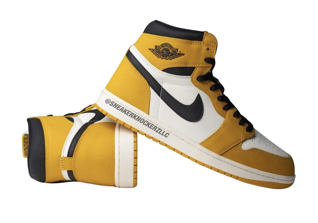 Air Jordan 1 High OG Yellow Ochre 0