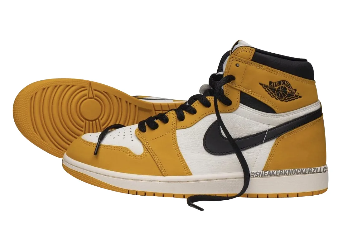 Air Jordan 1 High OG Yellow Ochre 1