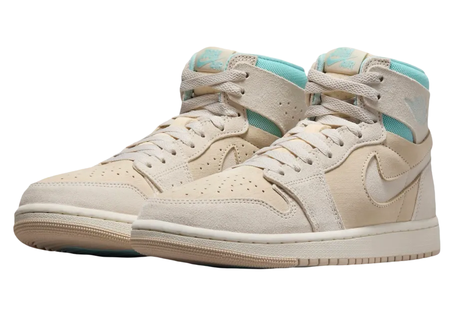 Air Jordan 1 High Zoom Comfort 2 Coconut Milk Light Dew 0