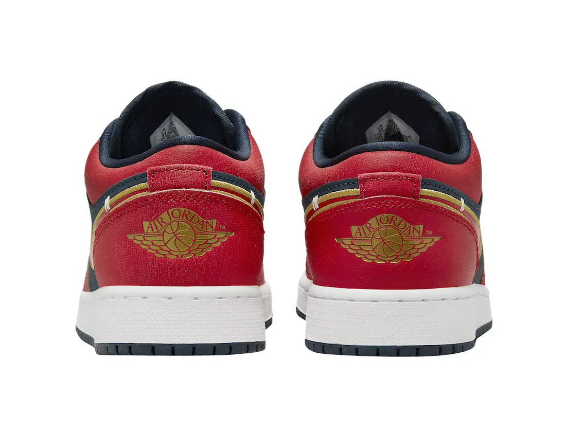 Air Jordan 1 Low GS Olympic 3