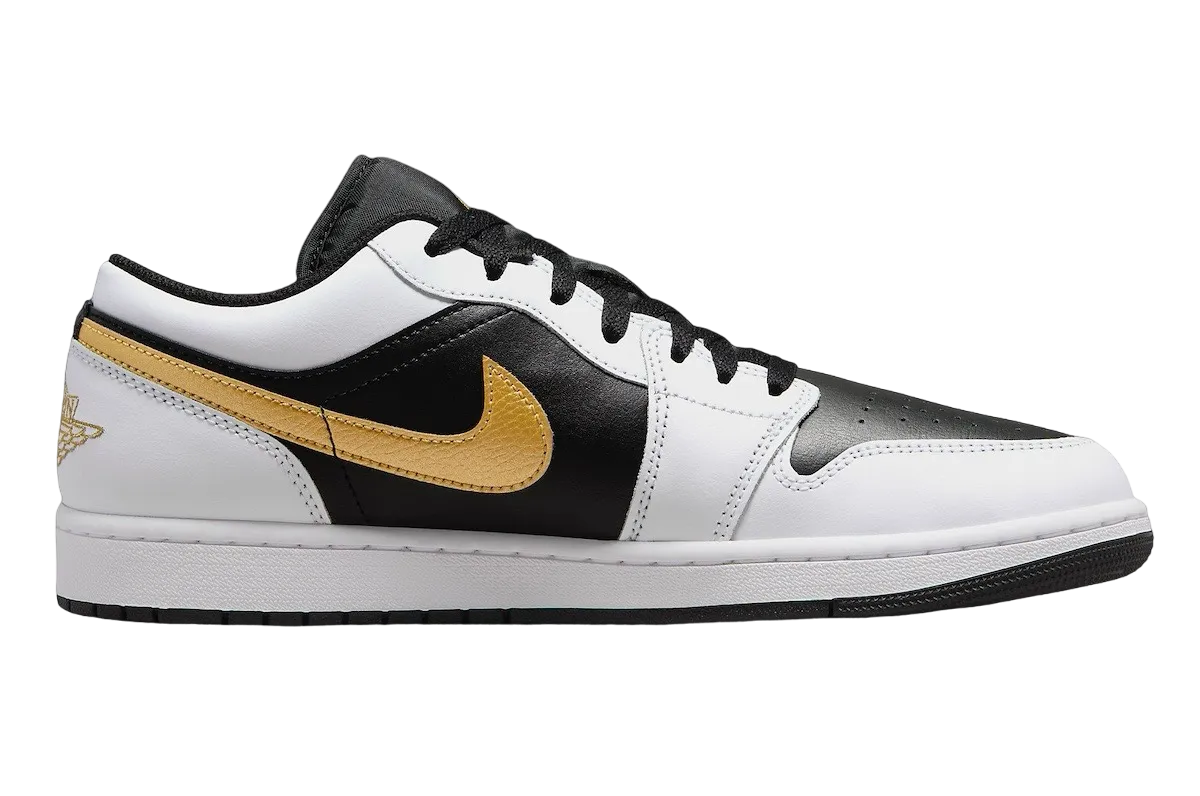 Air Jordan 1 Low Gold Swoosh 1