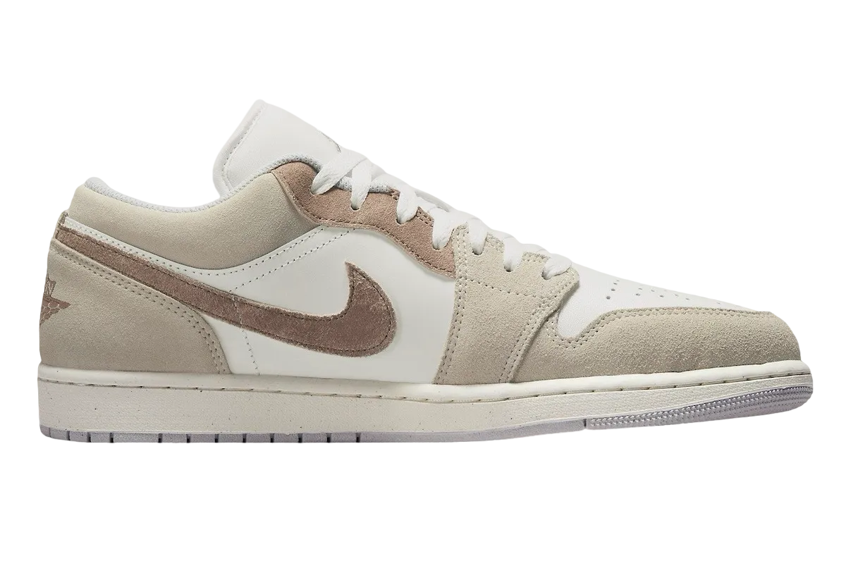 Air Jordan 1 Low Light Bone Archaeo Brown 1