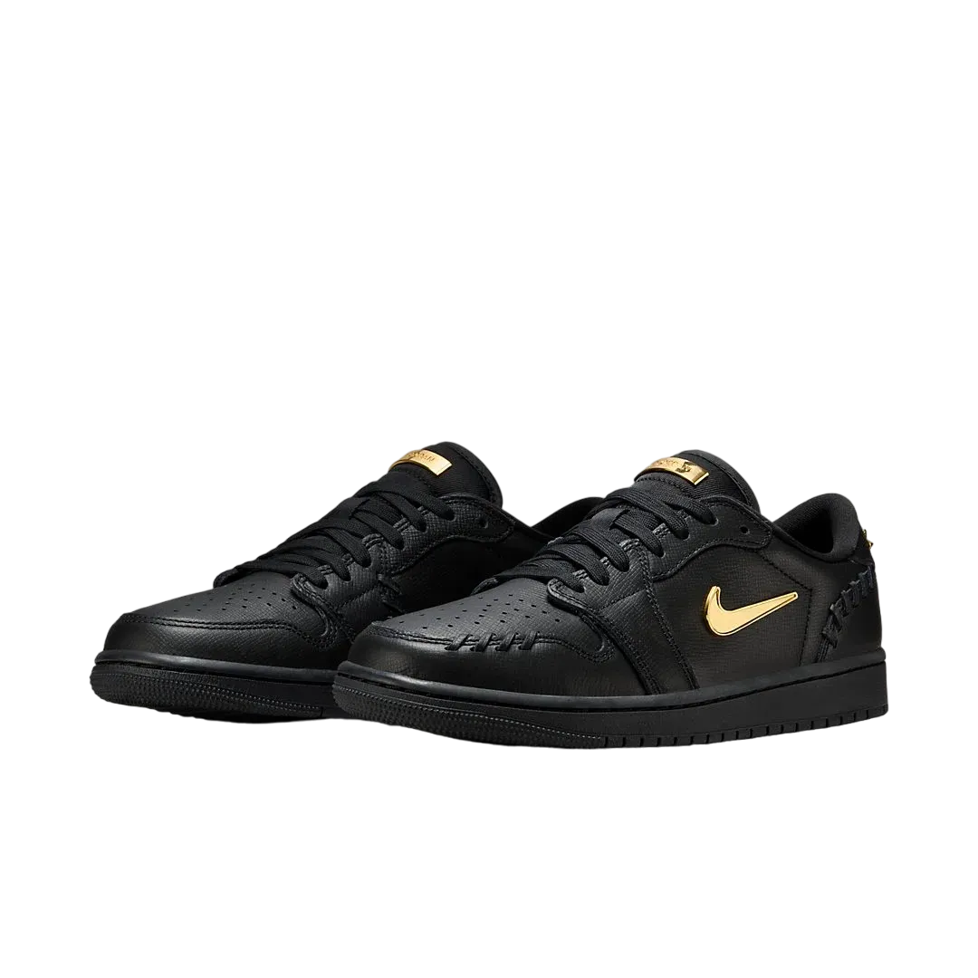 Air Jordan 1 Low Method of Make WMNS Black Metallic Gold 0