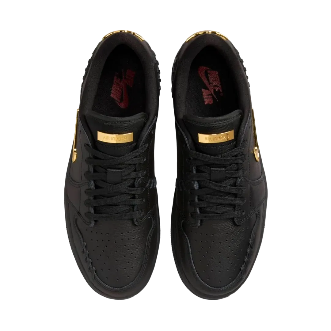 Air Jordan 1 Low Method of Make WMNS Black Metallic Gold 2