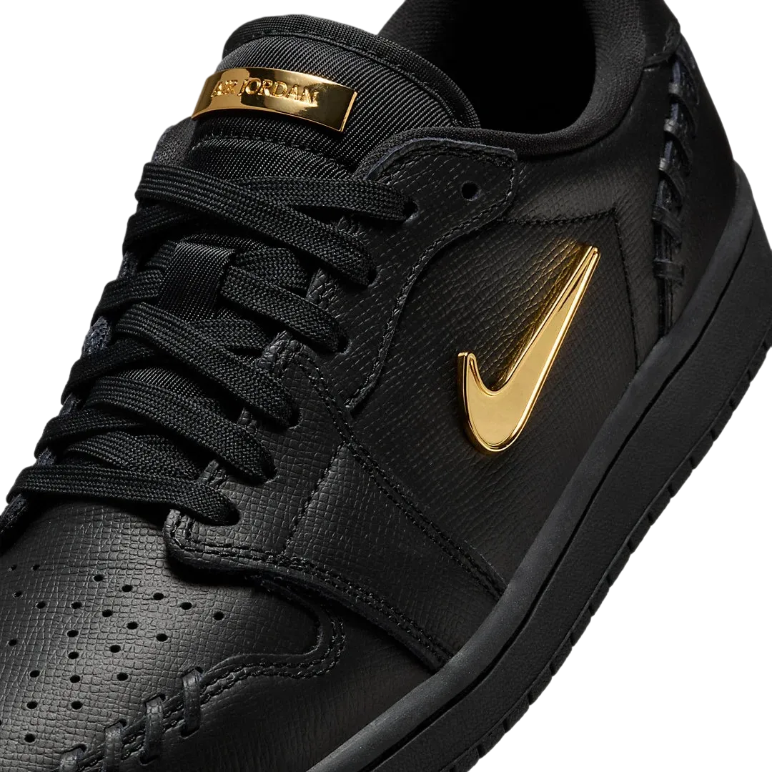 Air Jordan 1 Low Method of Make WMNS Black Metallic Gold 5