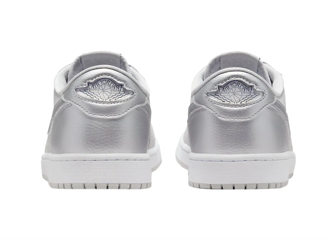 Air Jordan 1 Low OG Metallic Silver 3