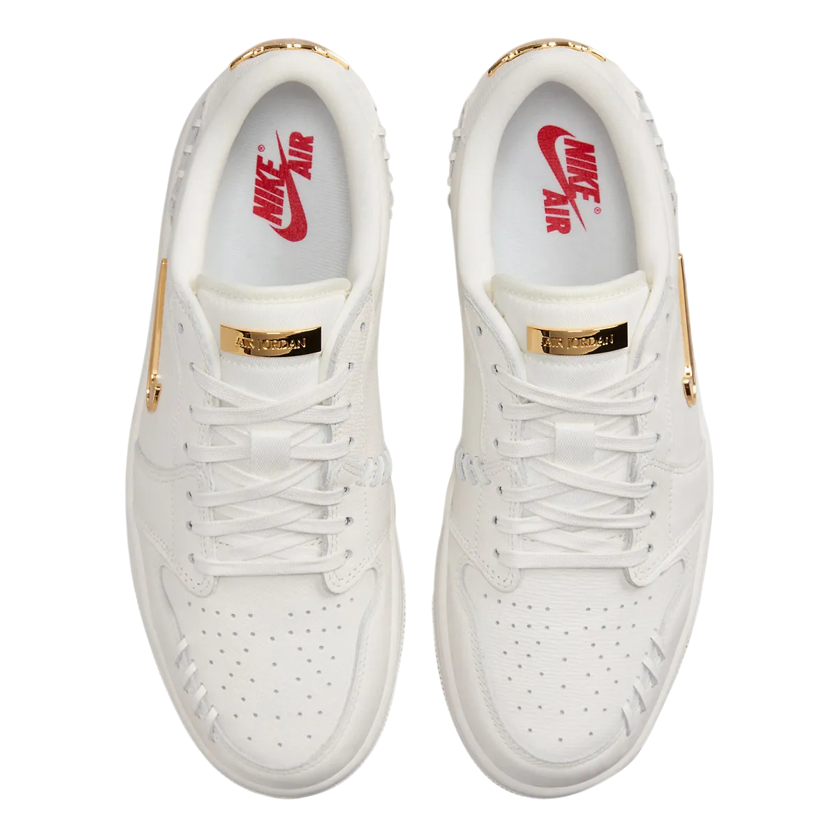 Air Jordan 1 Low WMNS Method of Make White Metallic Gold 2