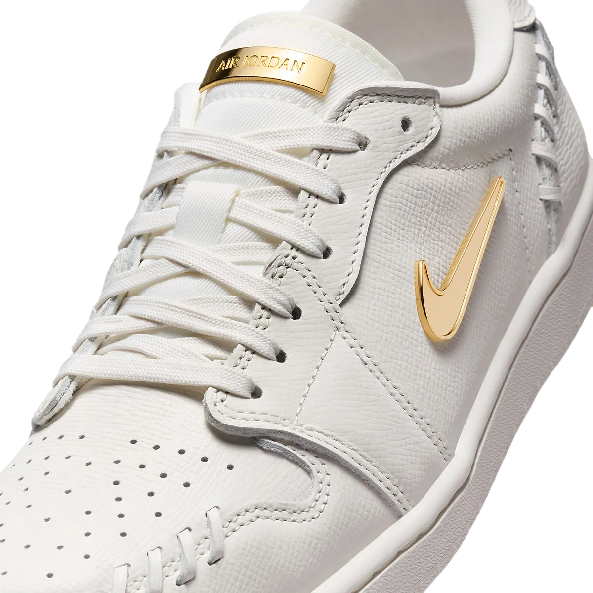 Air Jordan 1 Low WMNS Method of Make White Metallic Gold 5