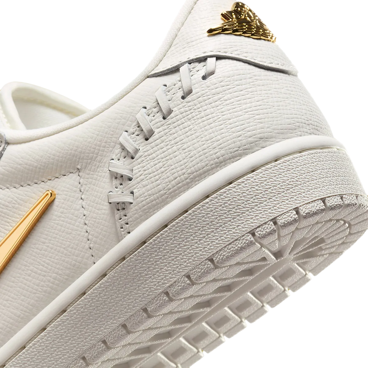 Air Jordan 1 Low WMNS Method of Make White Metallic Gold 6