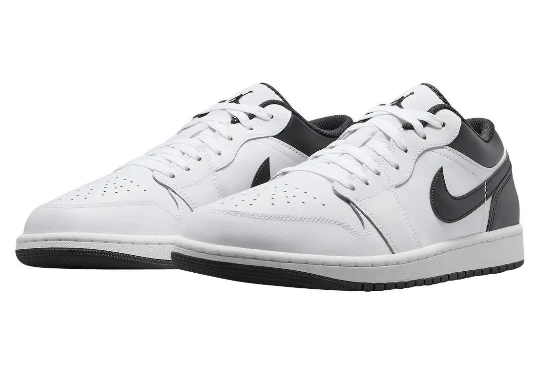 Air Jordan 1 Low White Black 0