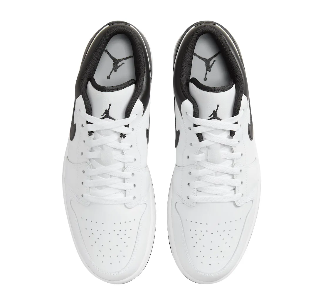 Air Jordan 1 Low White Black 2