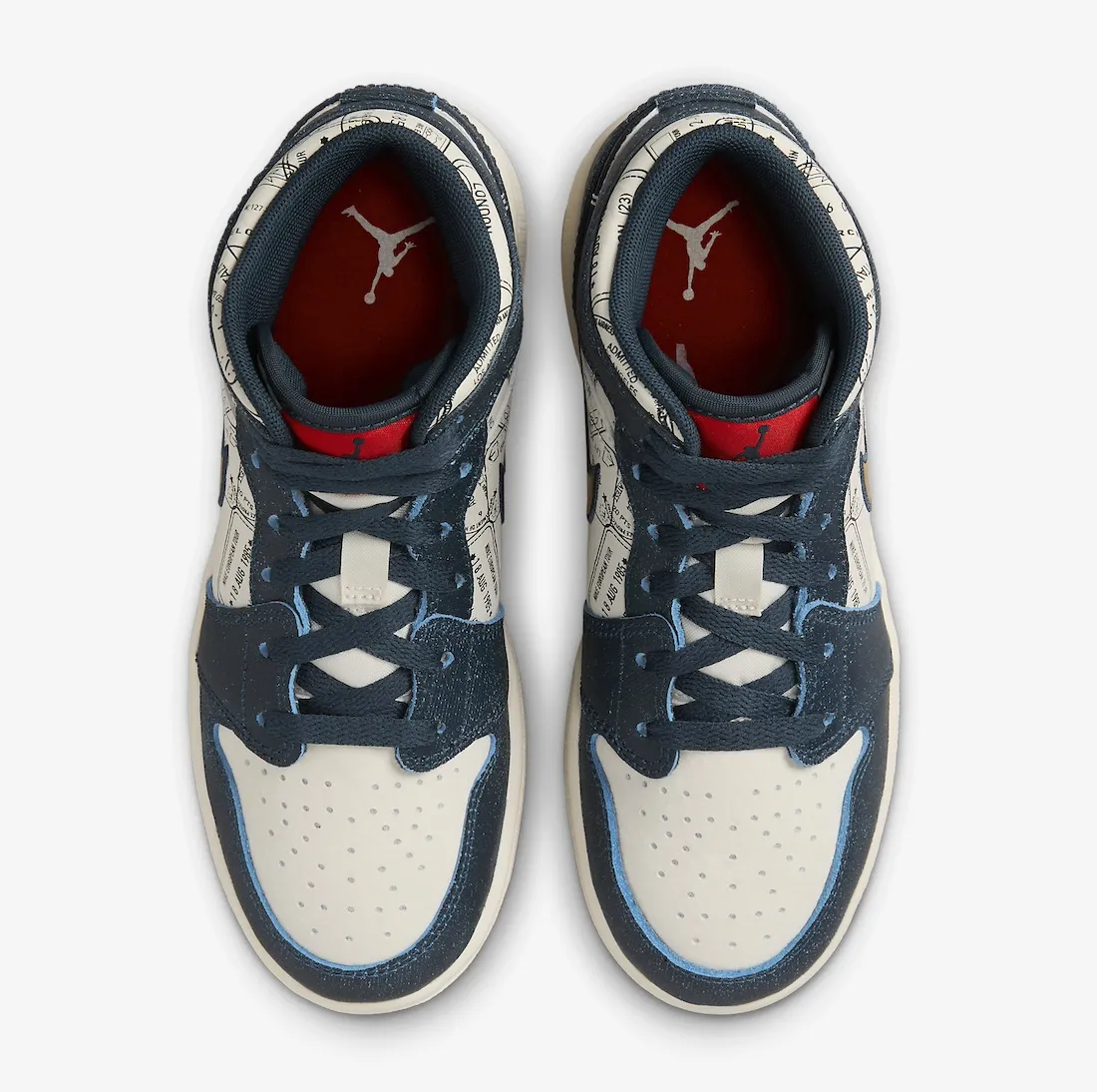 Air Jordan 1 Mid SE GS Take Flight 2