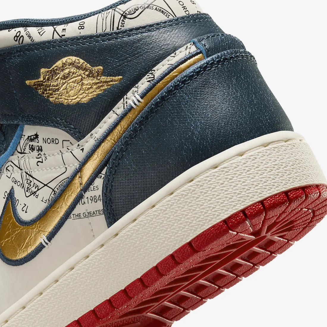 Air Jordan 1 Mid SE GS Take Flight 6