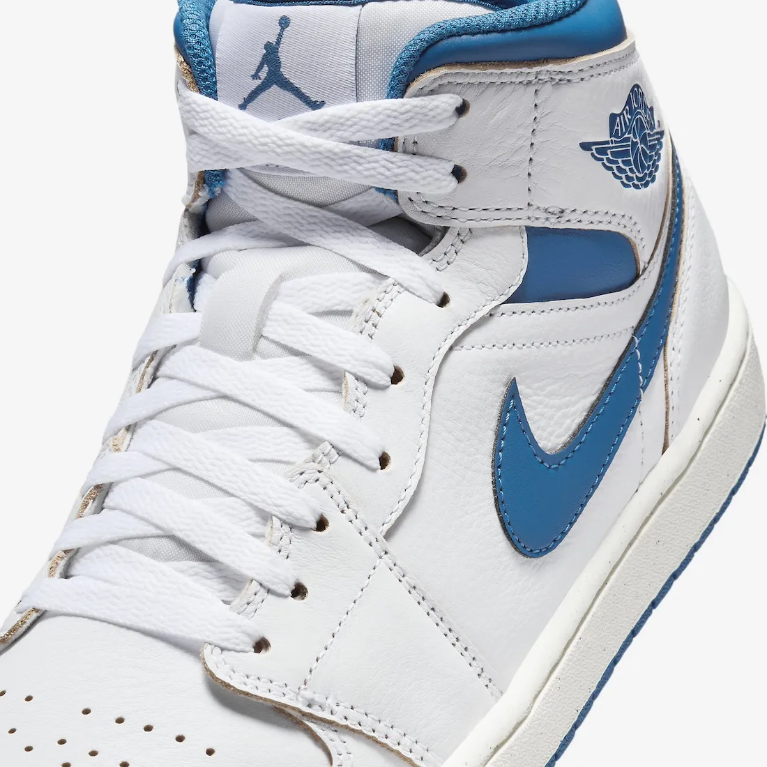 Air Jordan 1 Mid WMNS Industrial Blue 5