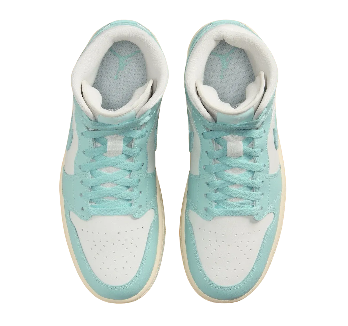 Air Jordan 1 Mid WMNS Light Dew 2