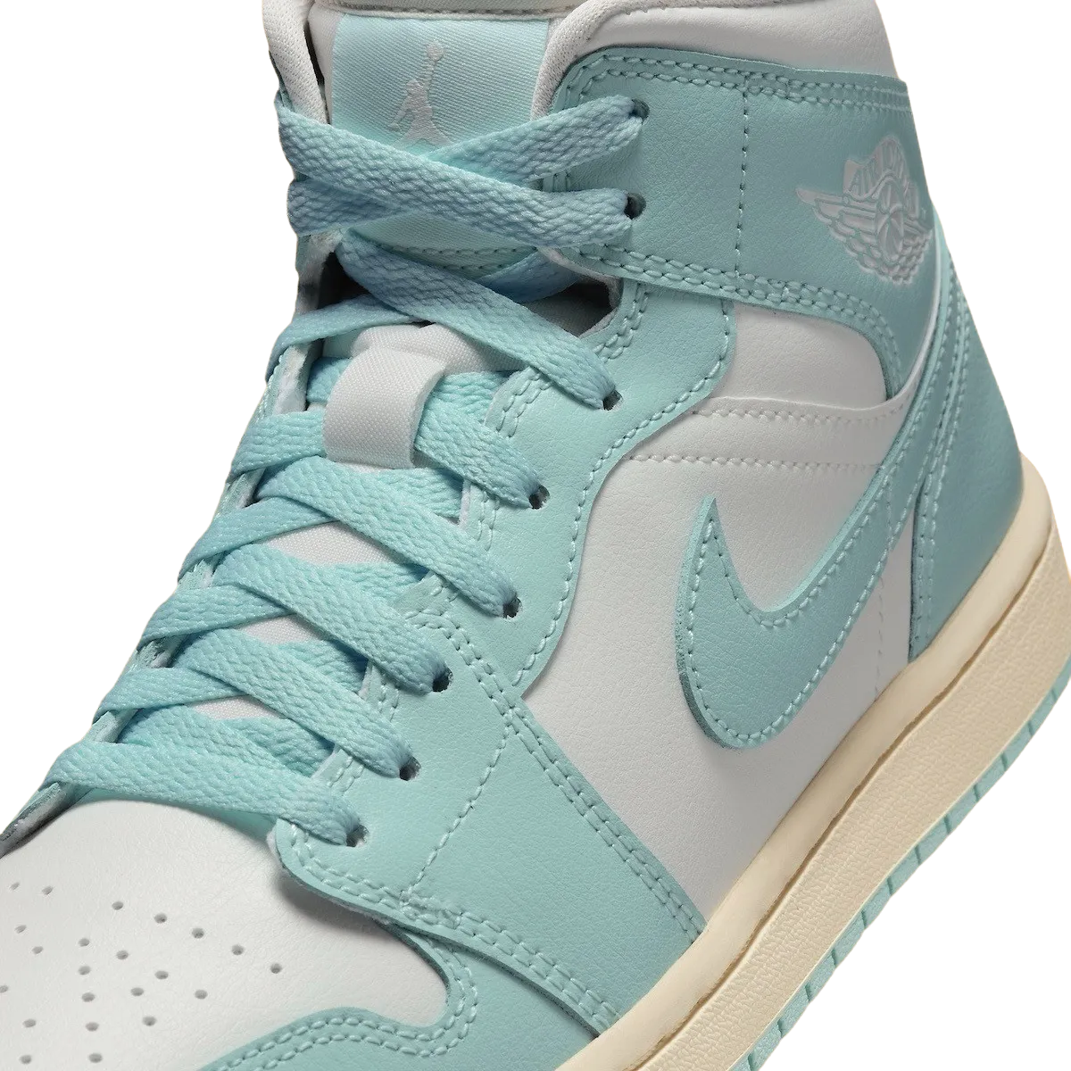 Air Jordan 1 Mid WMNS Light Dew 5