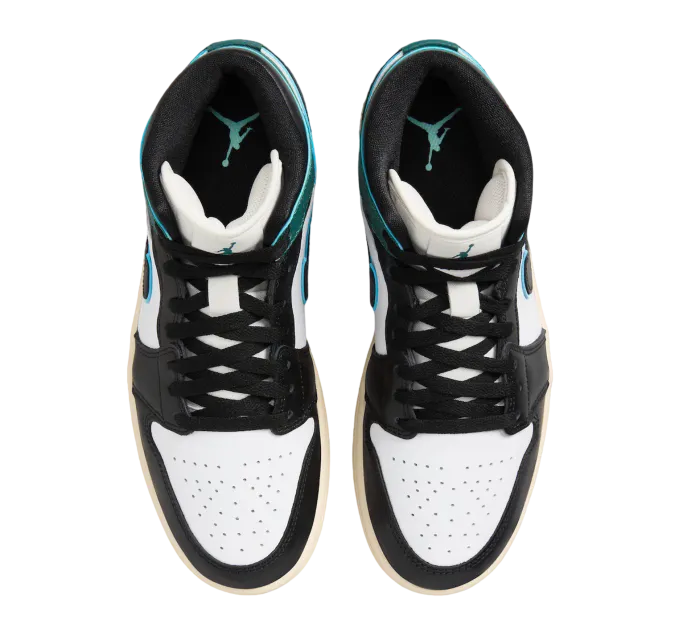 Air Jordan 1 Mid WMNS Oxidized Green 2