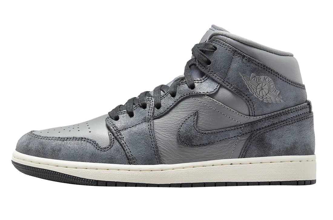 Air Jordan 1 Mid WMNS Smoke Grey grey