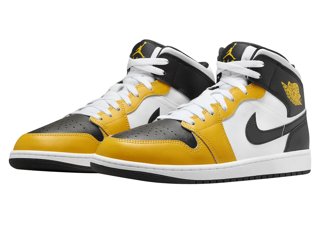 Air Jordan 1 Mid Yellow Ochre 0