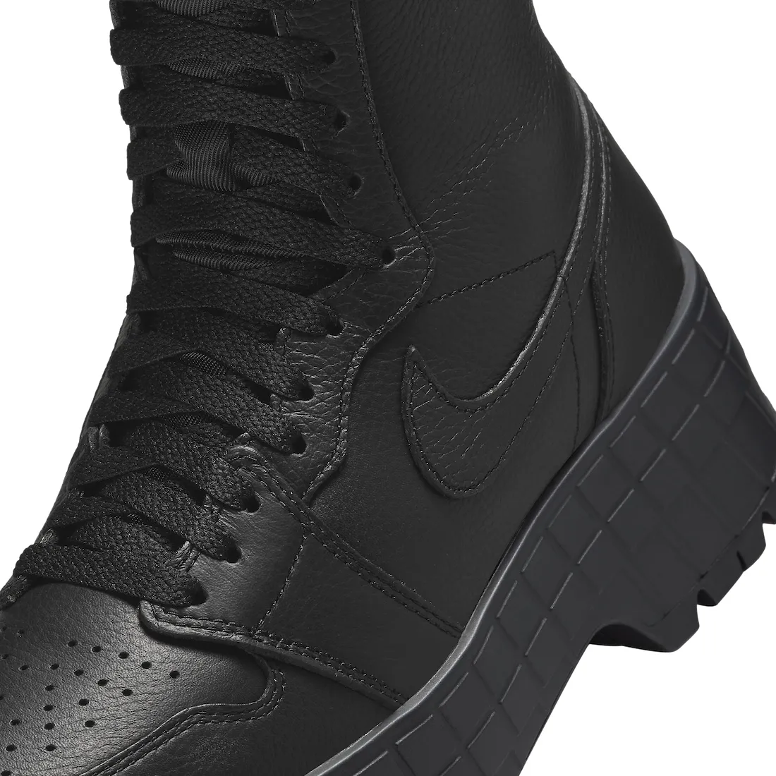 Air Jordan 1 WMNS Brooklyn Triple Black 5