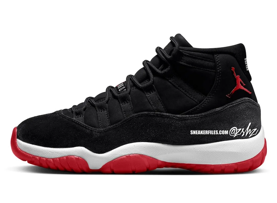 Air Jordan 11 WMNS Bred Velvet velvet