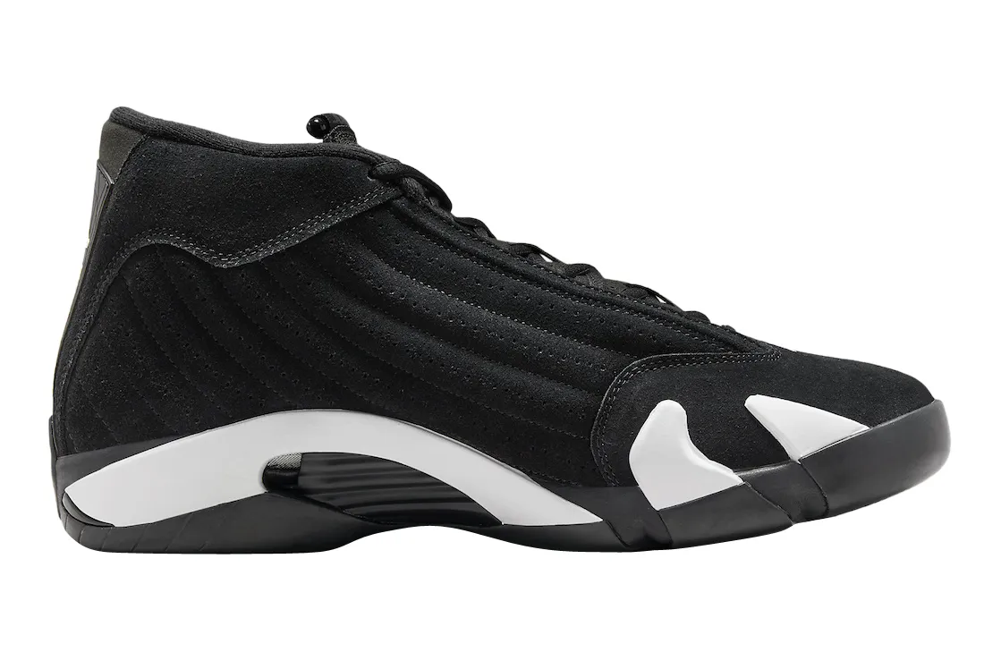 Air Jordan 14 Black White 1