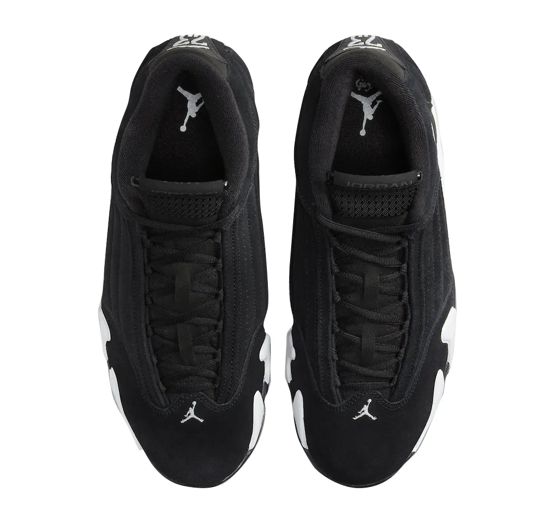 Air Jordan 14 Black White 2