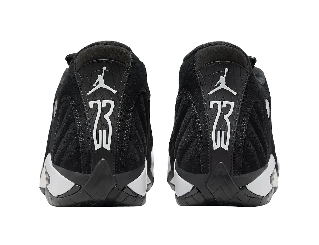 Air Jordan 14 Black White 3