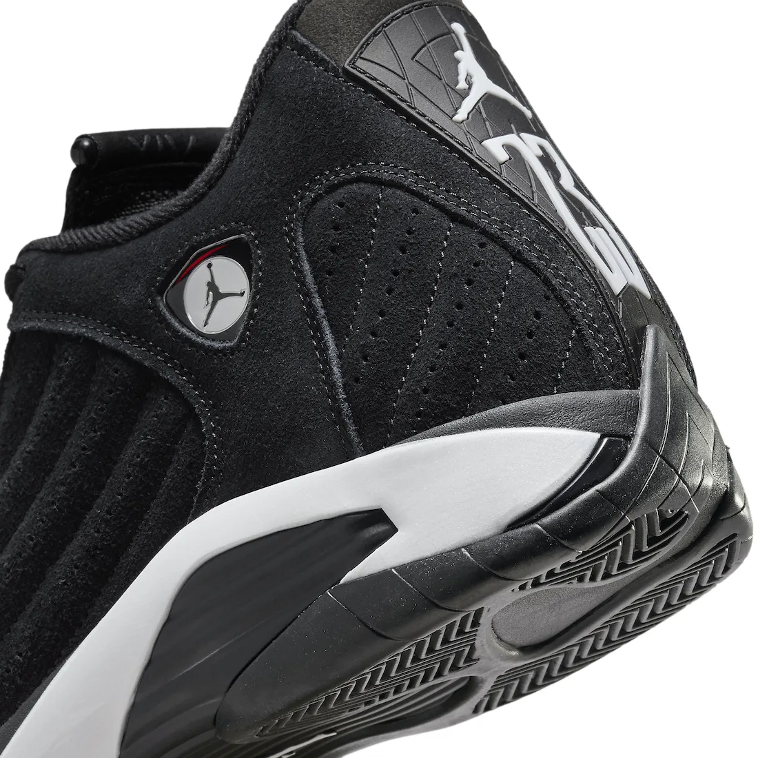 Air Jordan 14 Black White 6