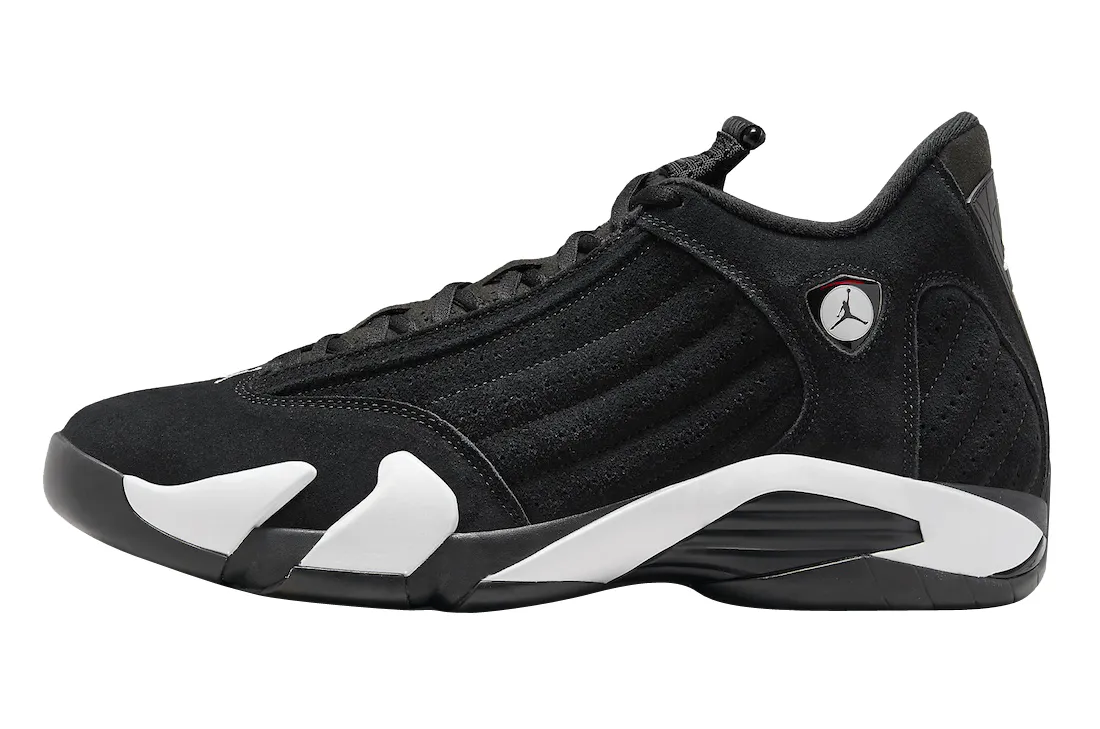 Air Jordan 14 Black White white