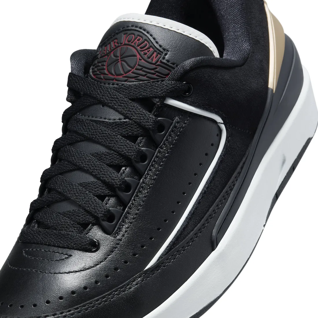 Air Jordan 2 Low WMNS Black Varsity Red 5