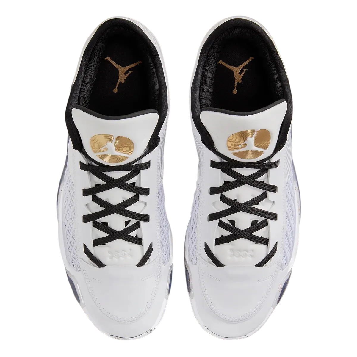 Air Jordan 38 Low White Metallic Gold 2
