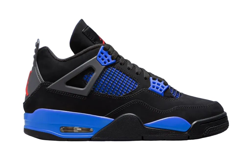 Air Jordan 4 Black   Fire Red   Deep Royal 0