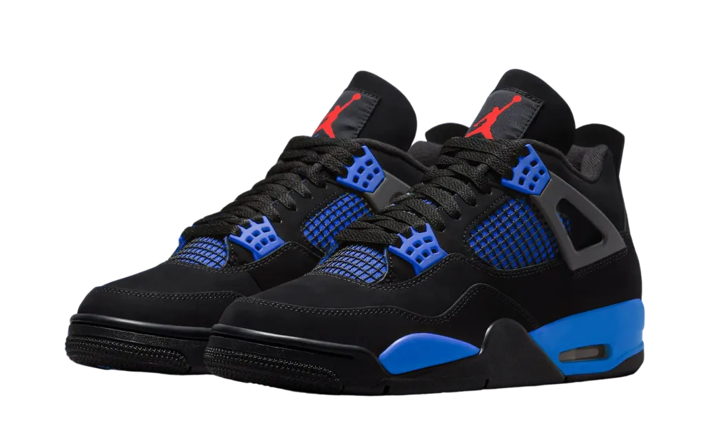 Air Jordan 4 Black   Fire Red   Deep Royal 1