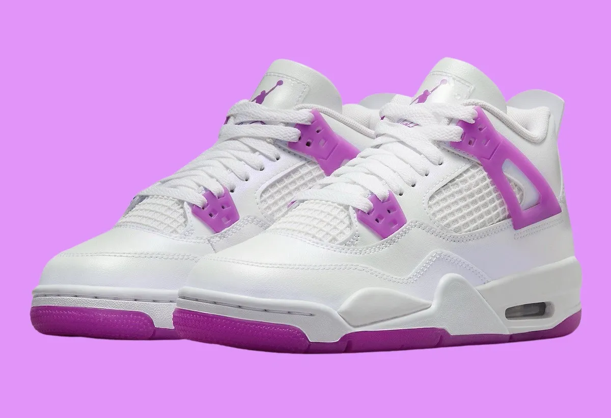 Air Jordan 4 GS Hyper Violet 0