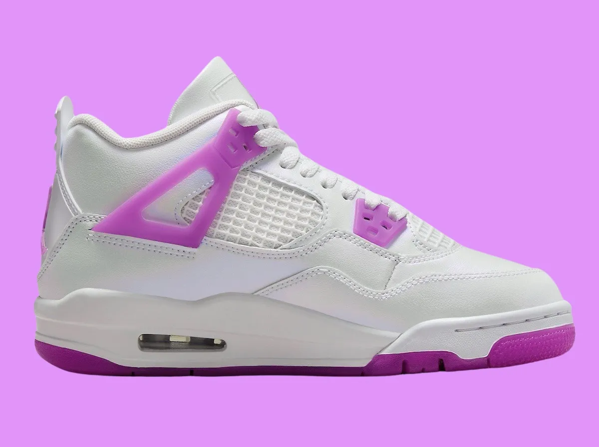 Air Jordan 4 GS Hyper Violet 1