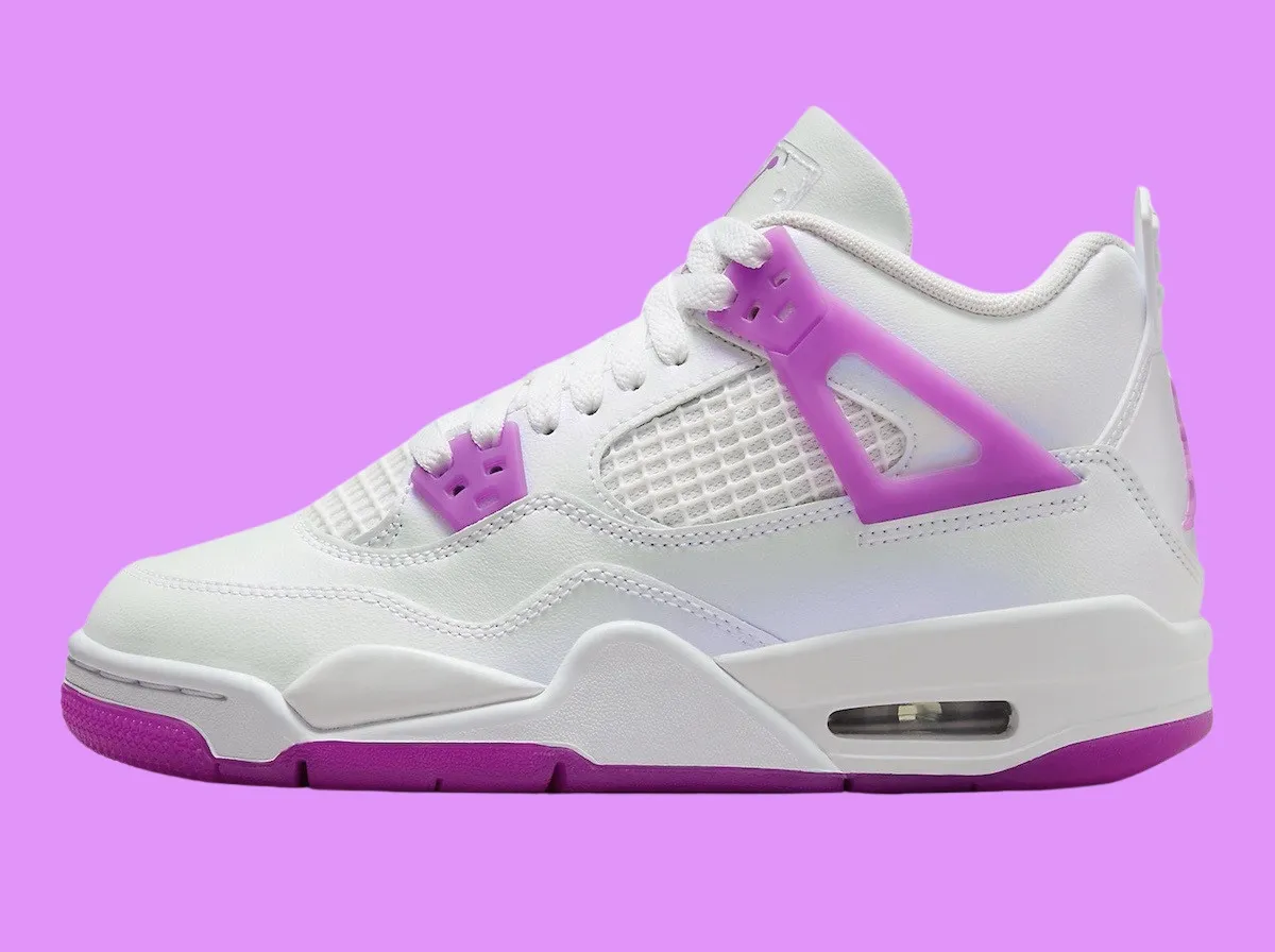 Air Jordan 4 GS Hyper Violet violet