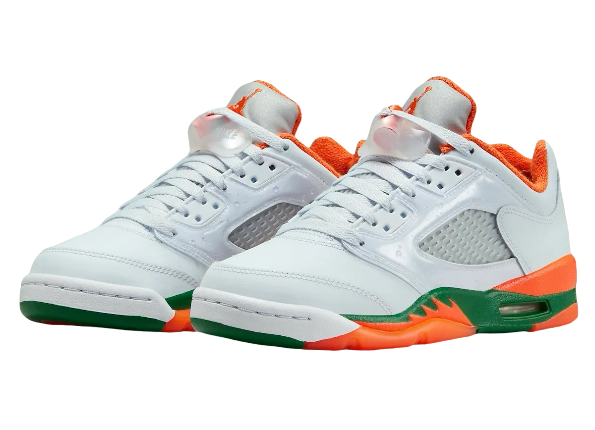 Air Jordan 5 Low GS Miami Hurricanes 0