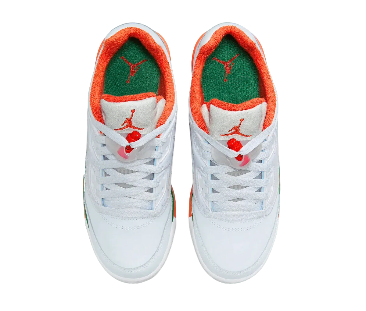 Air Jordan 5 Low GS Miami Hurricanes 2