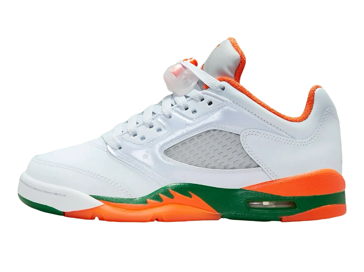 Air Jordan 5 Low GS Miami Hurricanes hurricanes