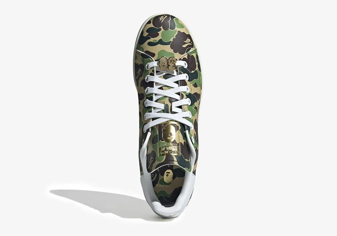 BAPE x adidas Stan Smith ABC Camo 1