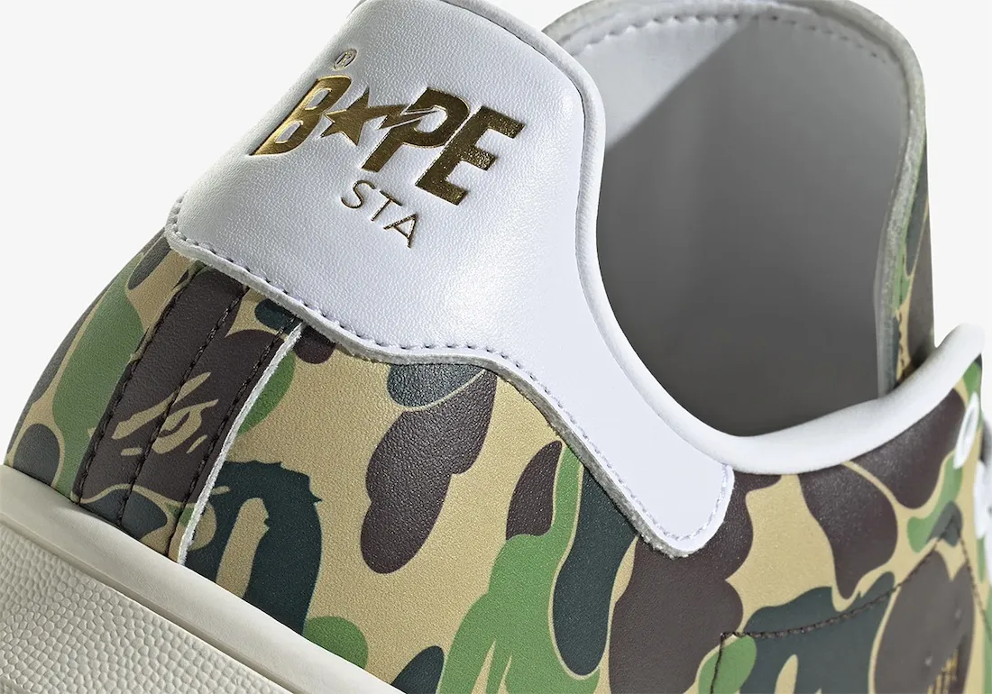 BAPE x adidas Stan Smith ABC Camo 3