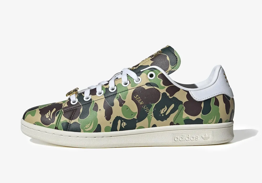 BAPE x adidas Stan Smith ABC Camo camo