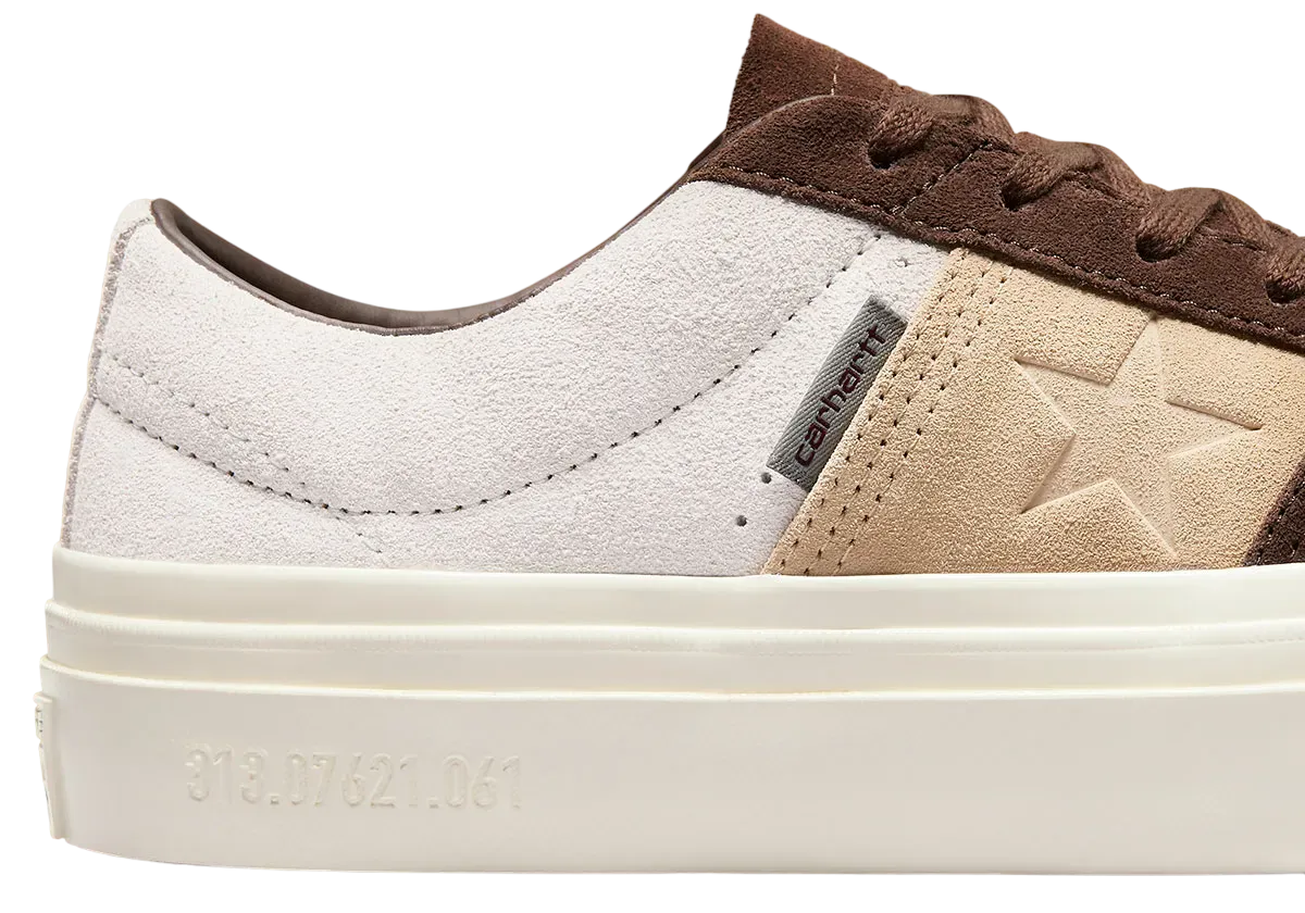 Carhartt Wip X Converse One Star Brown 3