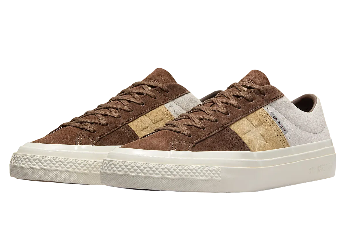 Carhartt Wip X Converse One Star Brown brown