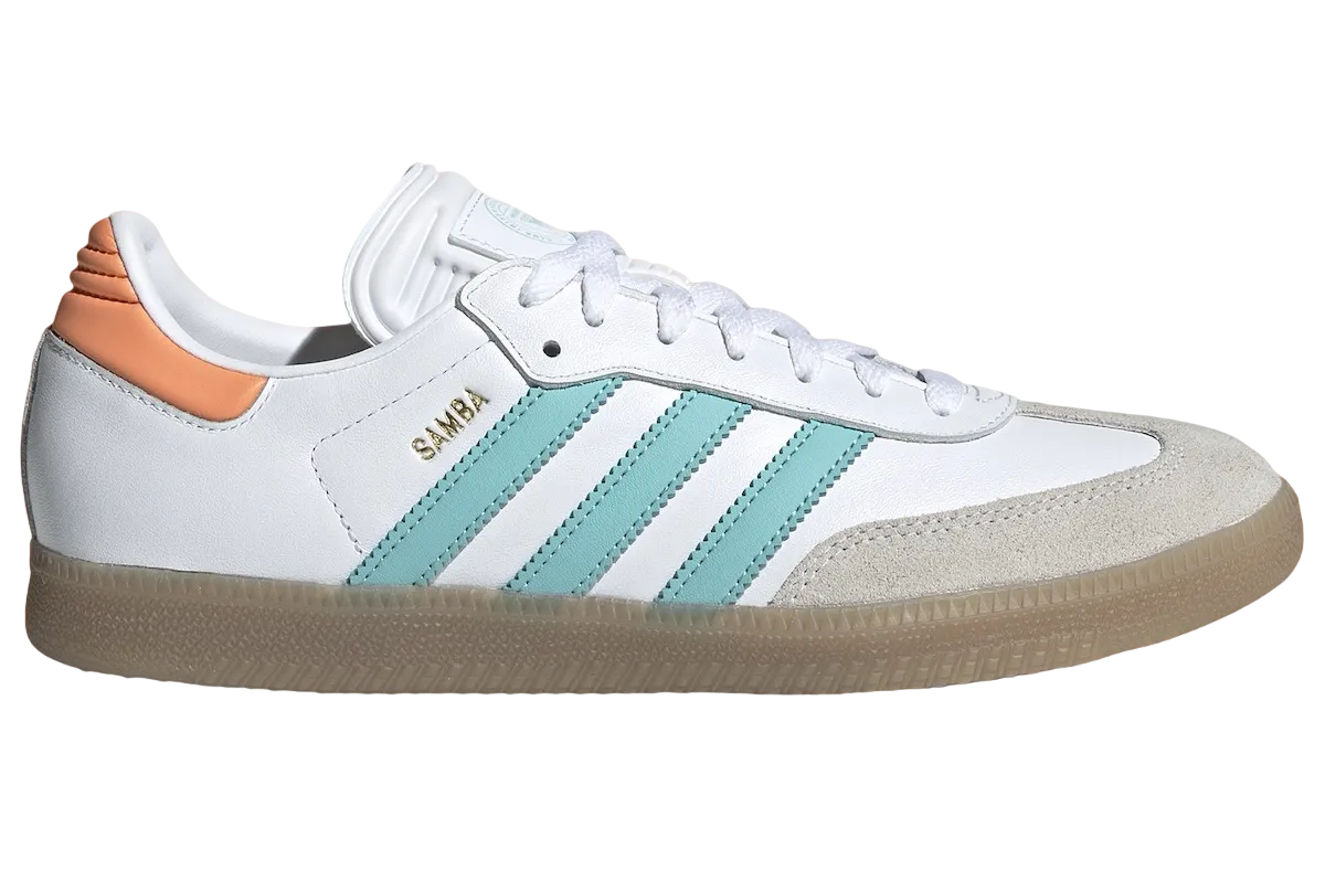 Inter Miami x adidas Samba White Easy Mint mint