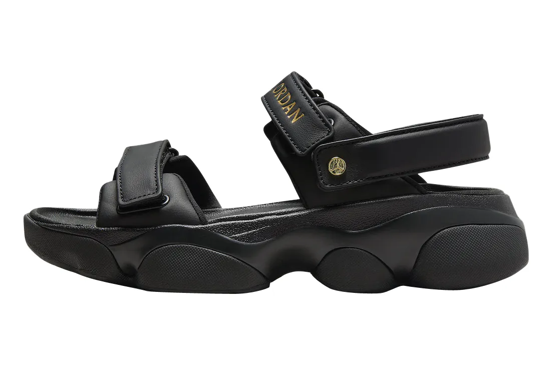 Jordan Deja Sandal WMNS Black Metallic Gold gold