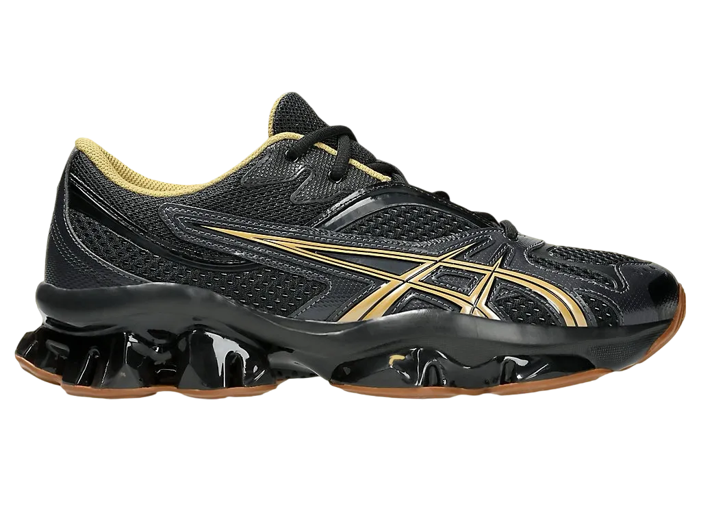 Kiko Kostadinov x ASICS Gel Quantum Zientzia Black Gold gold