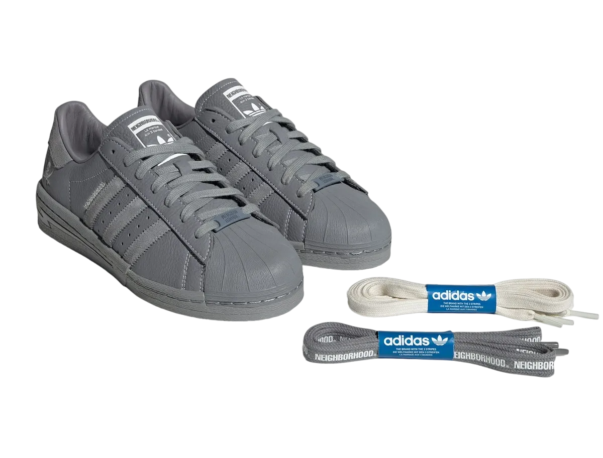 Neighborhood x adidas Superstar Cement Grey 0