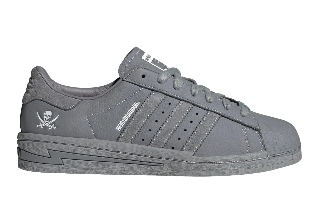 Neighborhood x adidas Superstar Cement Grey grey